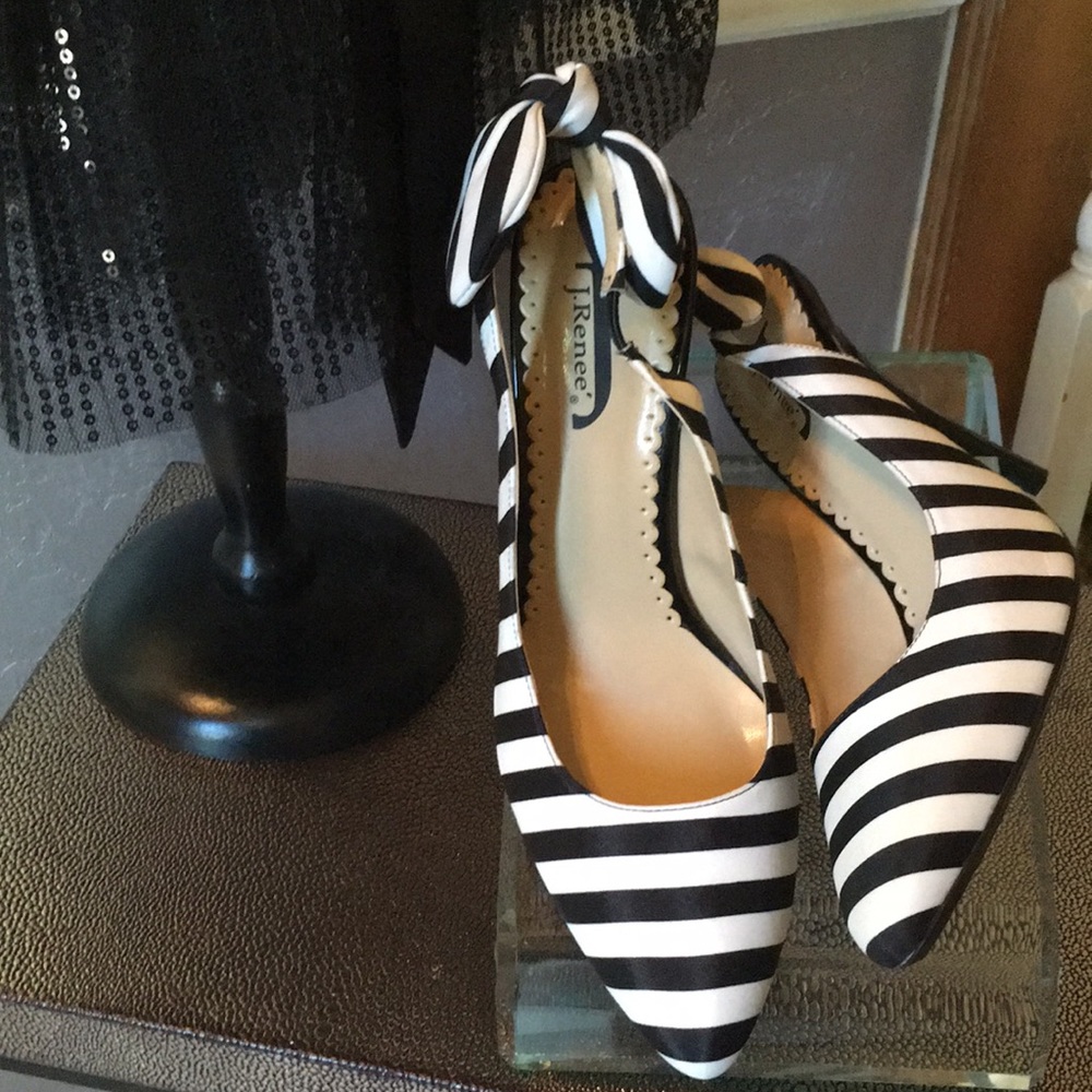 J Renee Sling back pumps